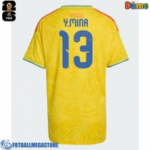 Fotballdrakt Dame Colombia Yerry Mina #13 Hjemmedrakt VM 2026 Kortermet